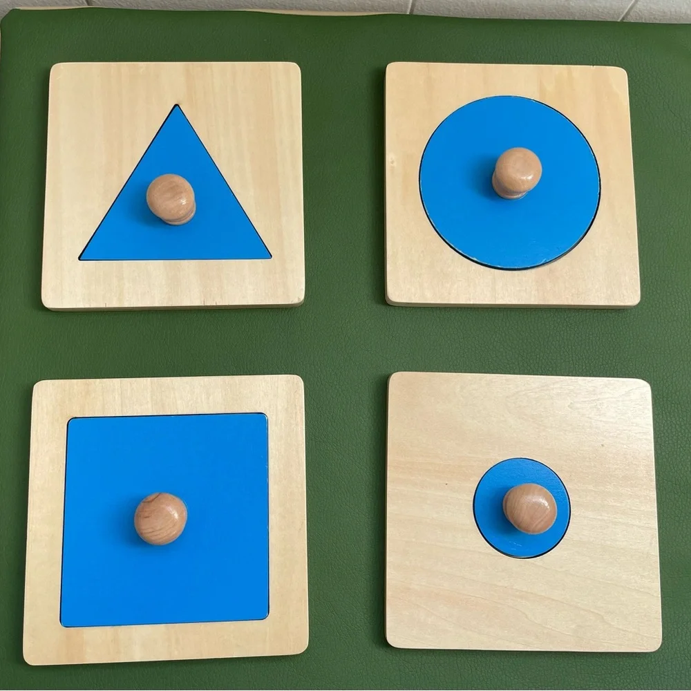 Montessori Single Shape Puzzles - Picture 1 of 8